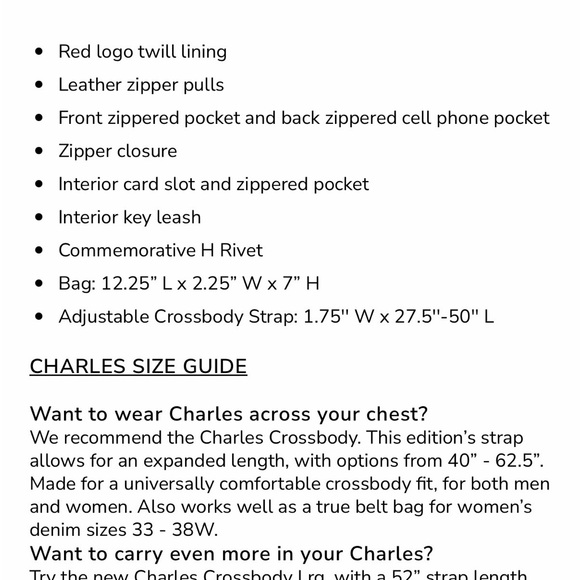 Hammitt Charles Crossbody Large - Picture 5 of 14